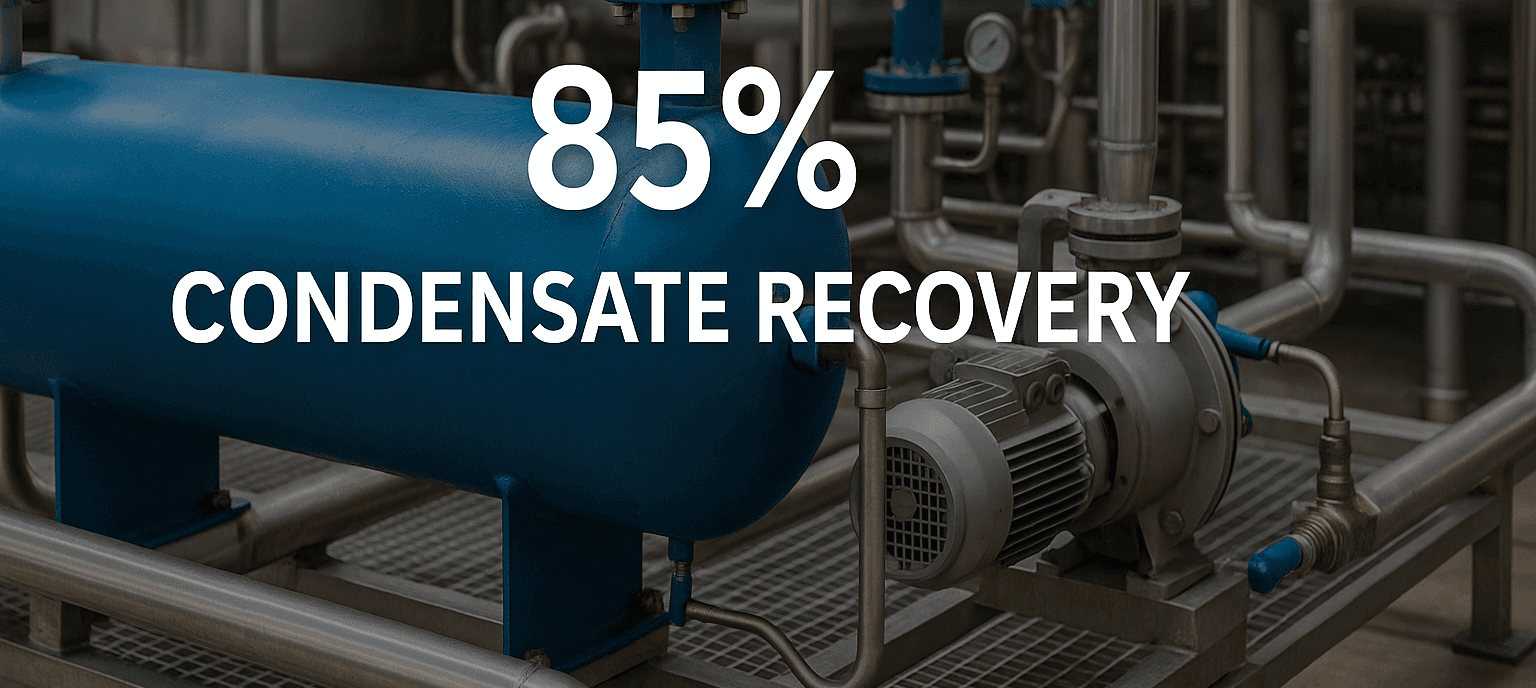 Food Processing – Condensate Recovery